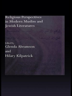 cover image of Religious Perspectives in Modern Muslim and Jewish Literatures